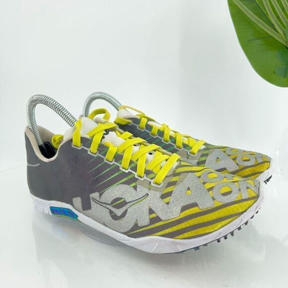 Hoka One One Speed Evo R Rio Women's 8 Shoes Running Track Yellow Green Silver - Picture 1 of 12